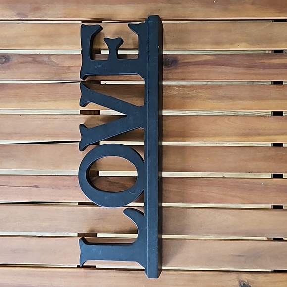 LOVE Sign Wooden Block Letters Rustic Tabletop Words Decor - Picture 6 of 8